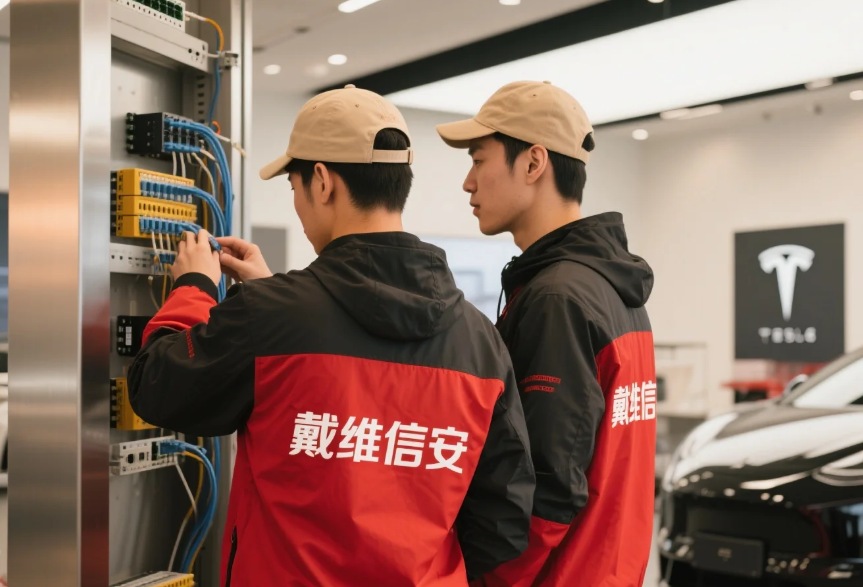 弱电布线施工实拍
