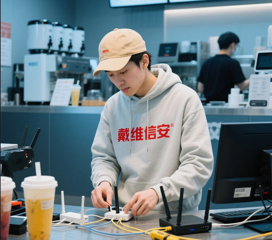 门店IT建设施工现场